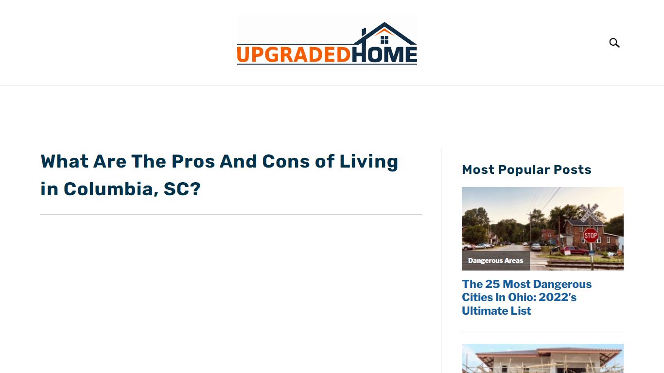 What Are The Pros And Cons of Living in Columbia, SC?